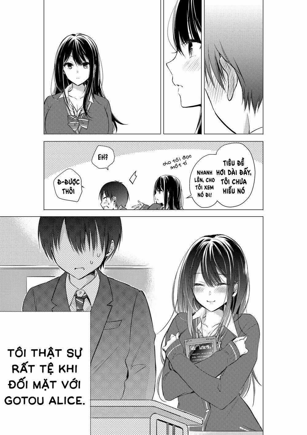 Gotou-San Wa Furimukasetai! Chapter 3 trang 5