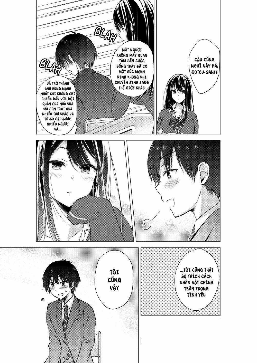 Gotou-San Wa Furimukasetai! Chapter 4 trang 3