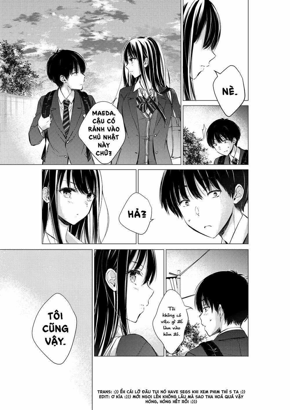 Gotou-San Wa Furimukasetai! Chapter 9.2 trang 3