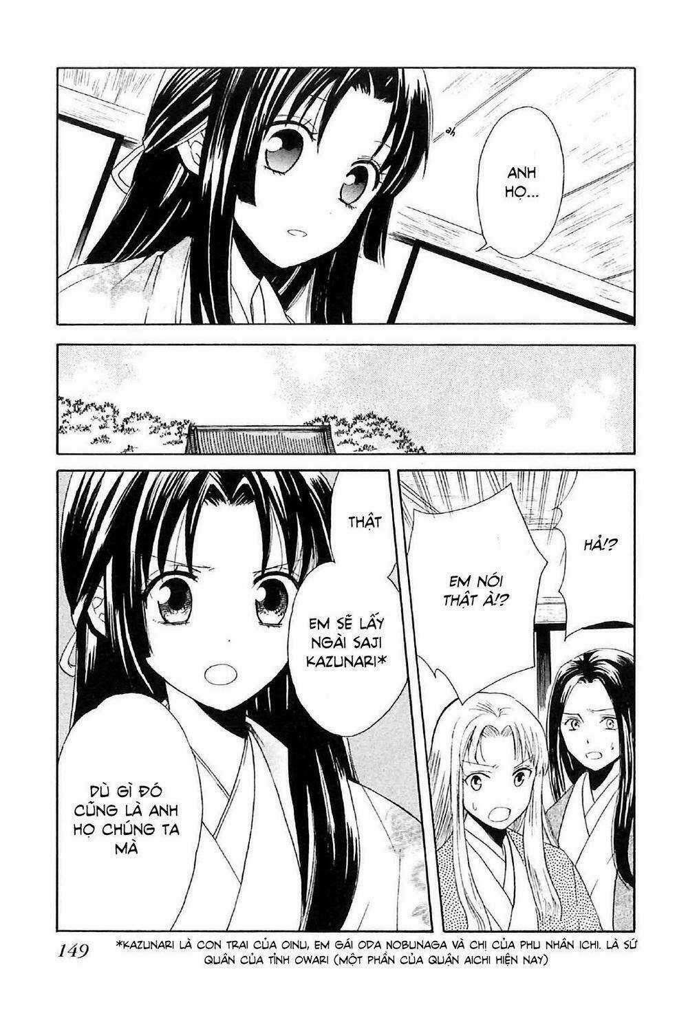 Gou - Hime-Tachi No Sengoku Chapter 3 trang 38