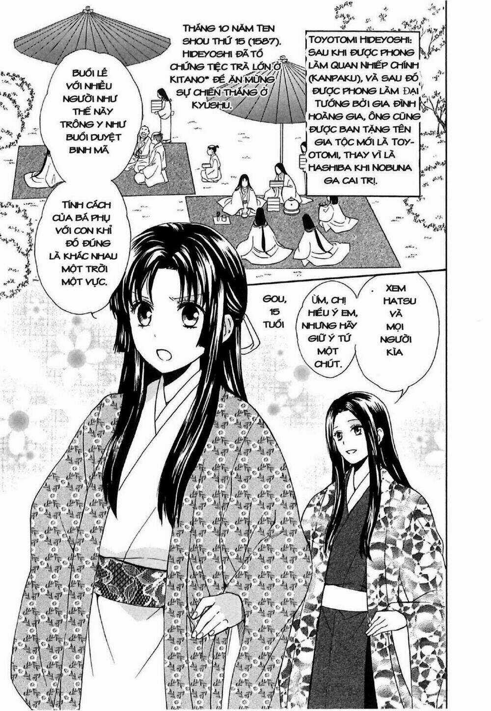 Gou - Hime-Tachi No Sengoku Chapter 4 trang 11