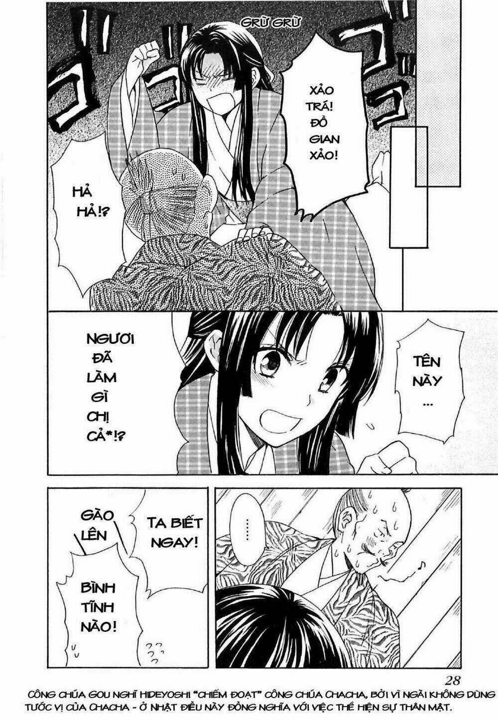 Gou - Hime-Tachi No Sengoku Chapter 4 trang 33