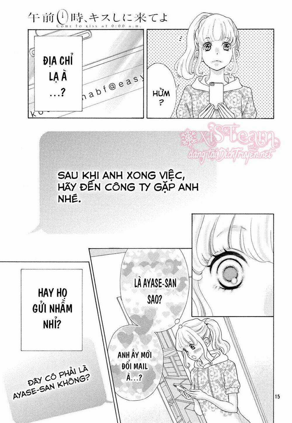 Gozen 0-Ji, Kiss Shi Ni Kite Yo Chapter 9 trang 14