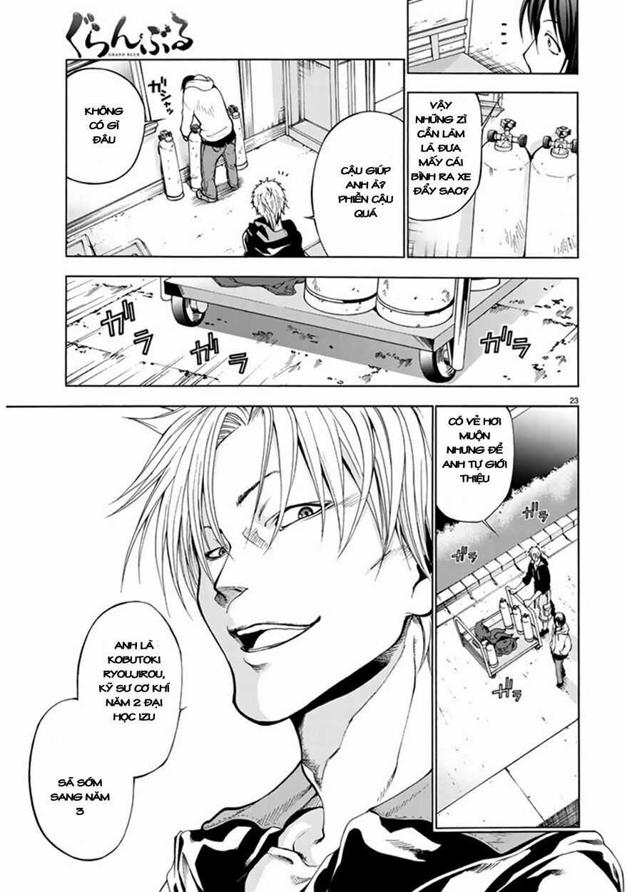 Grand Blue - Cô Gái Thích Lặn Chapter 1 trang 20