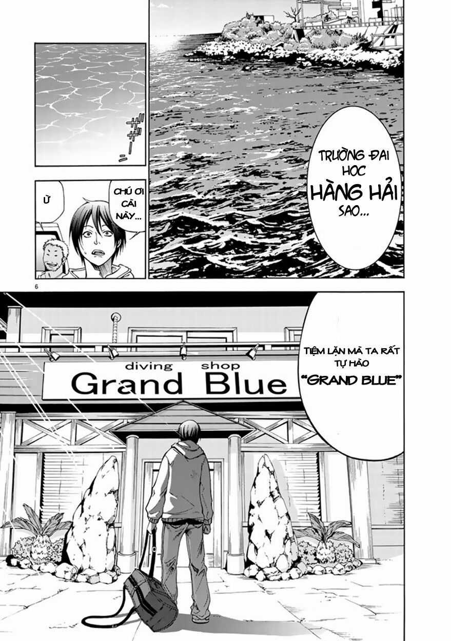 Grand Blue - Cô Gái Thích Lặn Chapter 1 trang 4