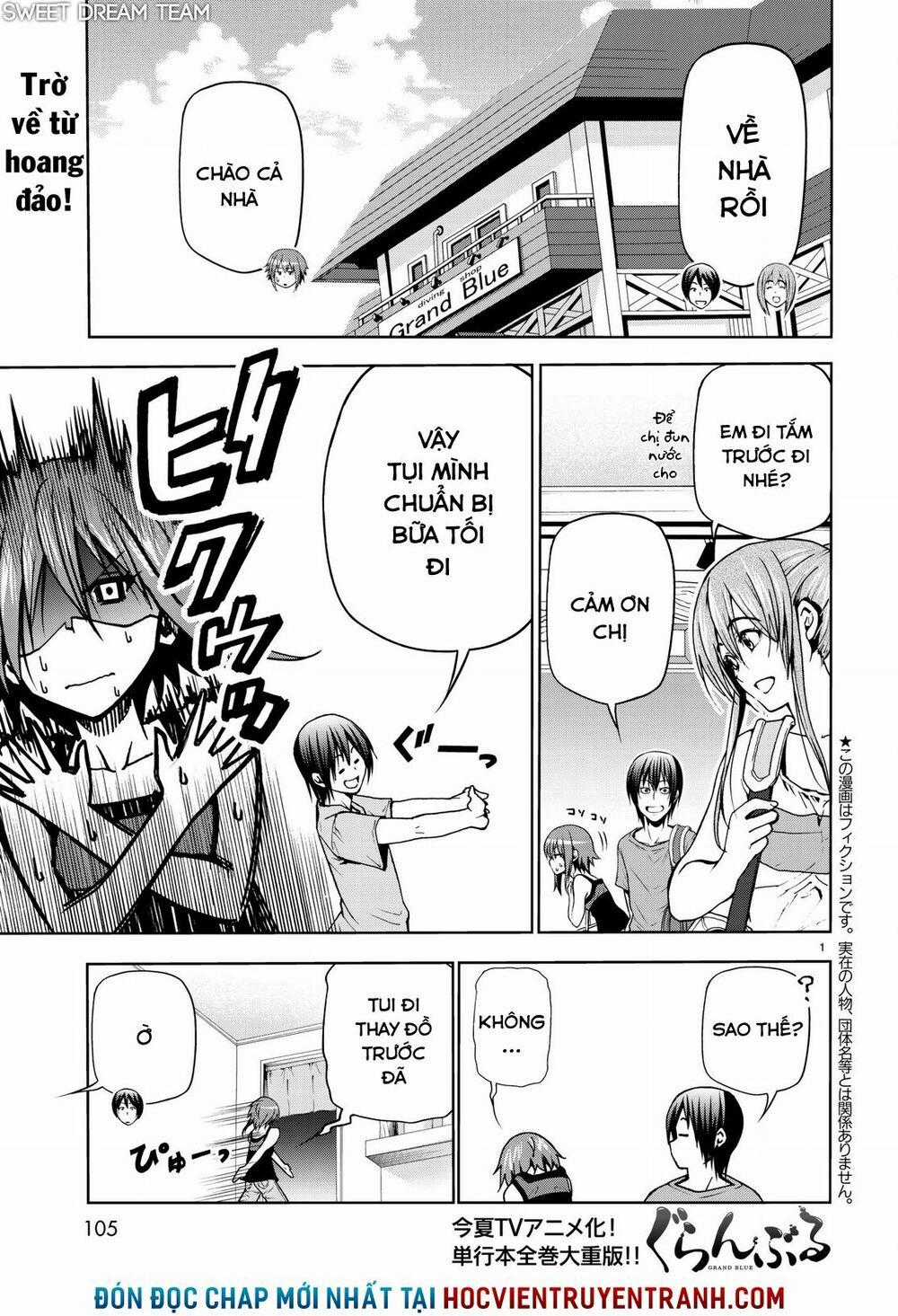 Grand Blue - Cô Gái Thích Lặn Chapter 44 trang 1