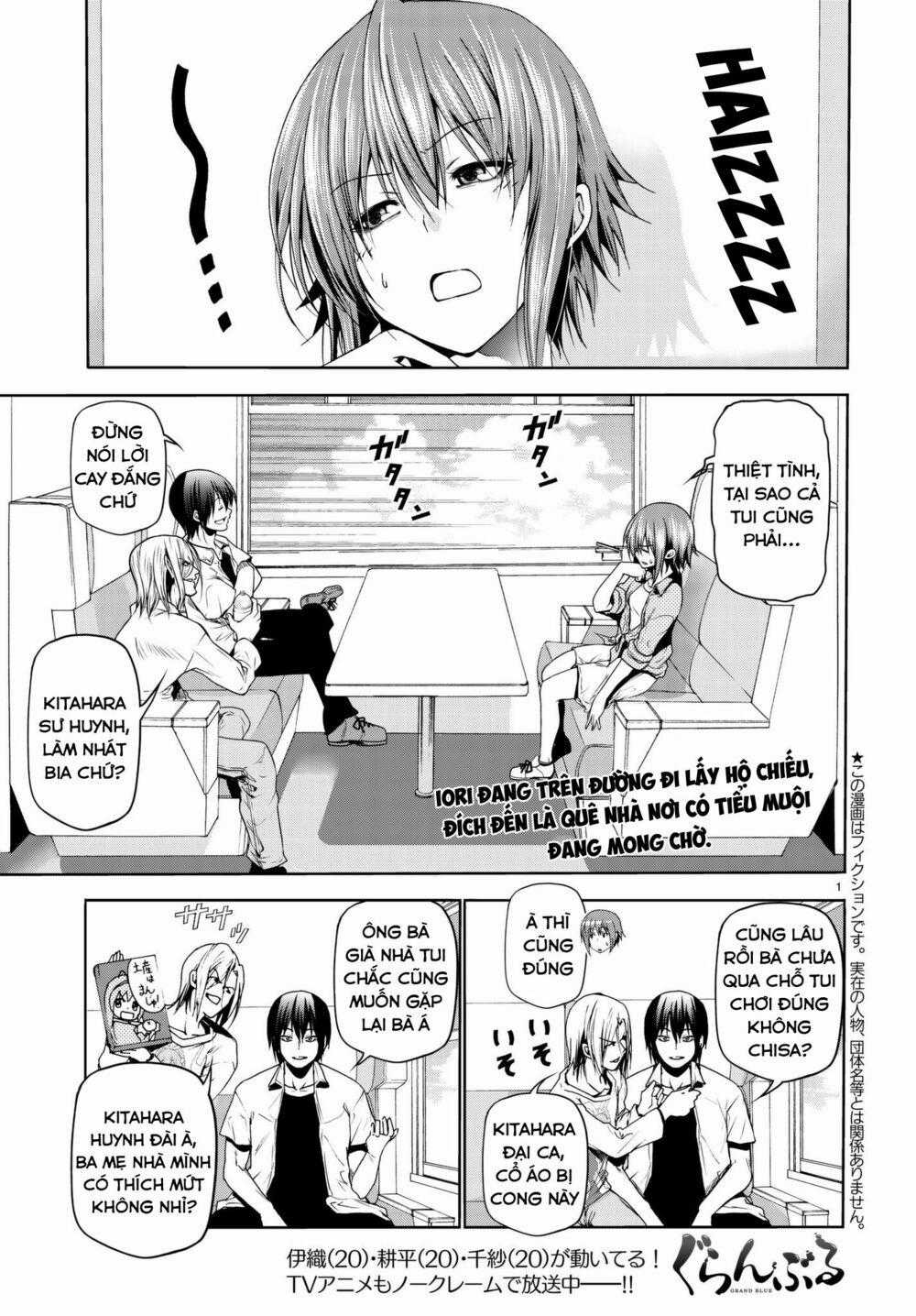 Grand Blue - Cô Gái Thích Lặn Chapter 47 trang 1