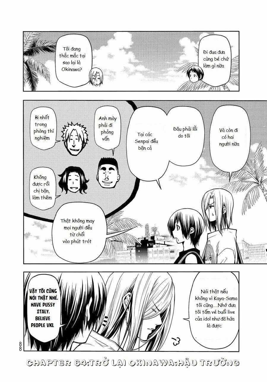Grand Blue - Cô Gái Thích Lặn Chapter 64 trang 1