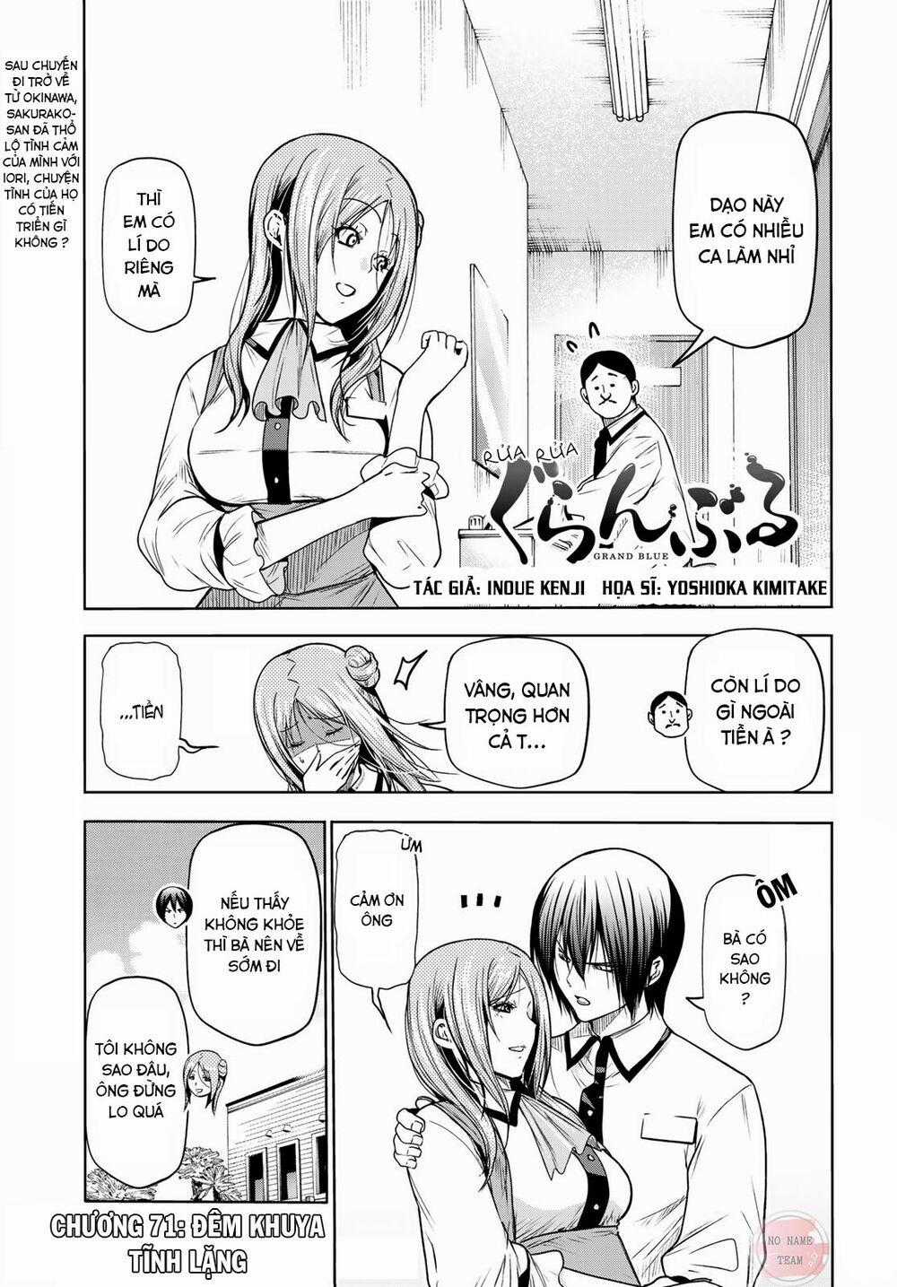 Grand Blue - Cô Gái Thích Lặn Chapter 71.1 trang 0
