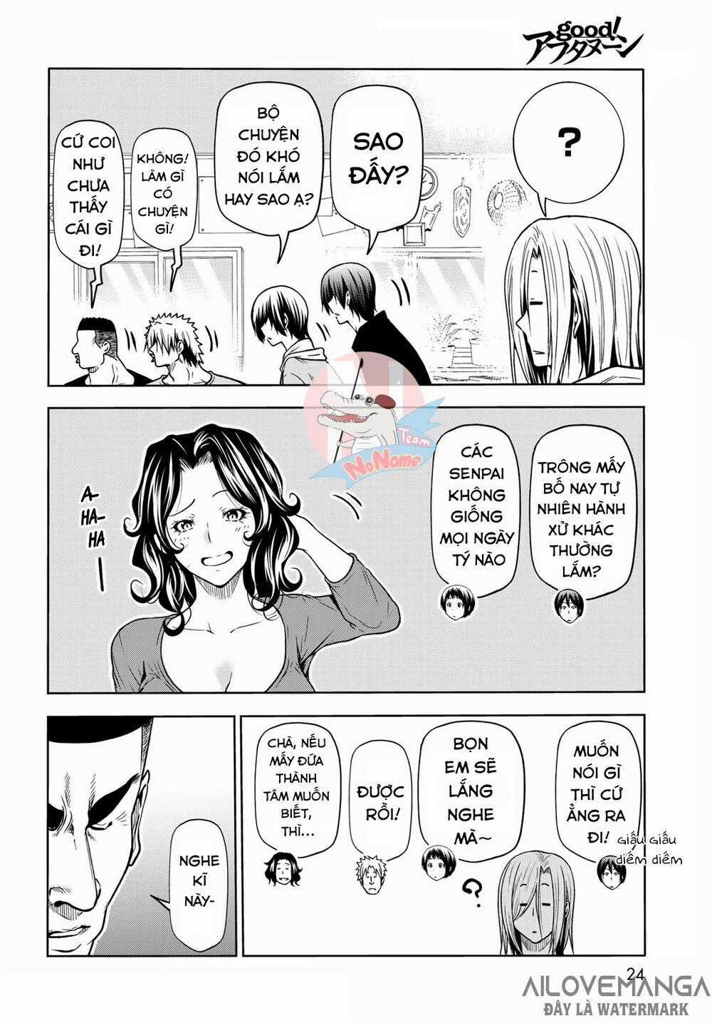 Grand Blue - Cô Gái Thích Lặn Chapter 72.1 trang 1
