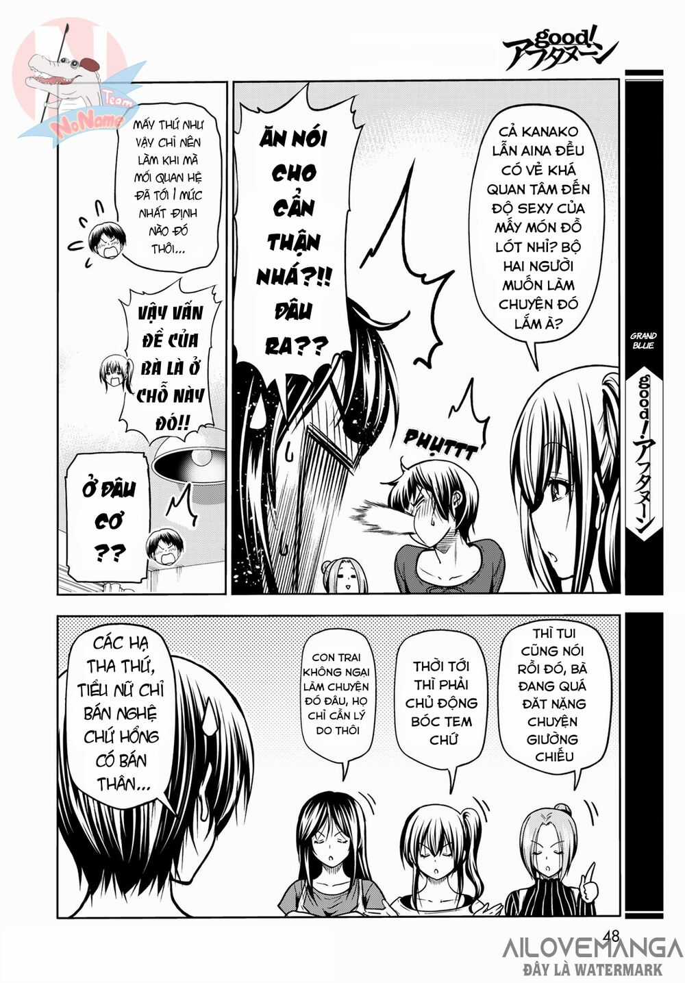 Grand Blue - Cô Gái Thích Lặn Chapter 72.2 trang 11