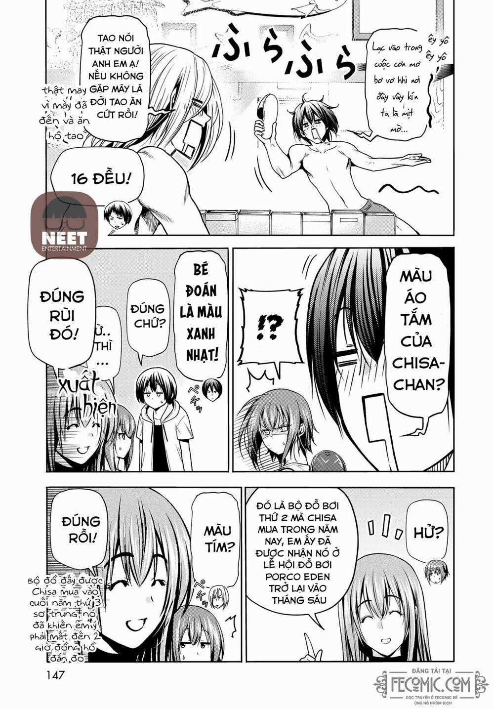 Grand Blue - Cô Gái Thích Lặn Chapter 74.5 trang 1