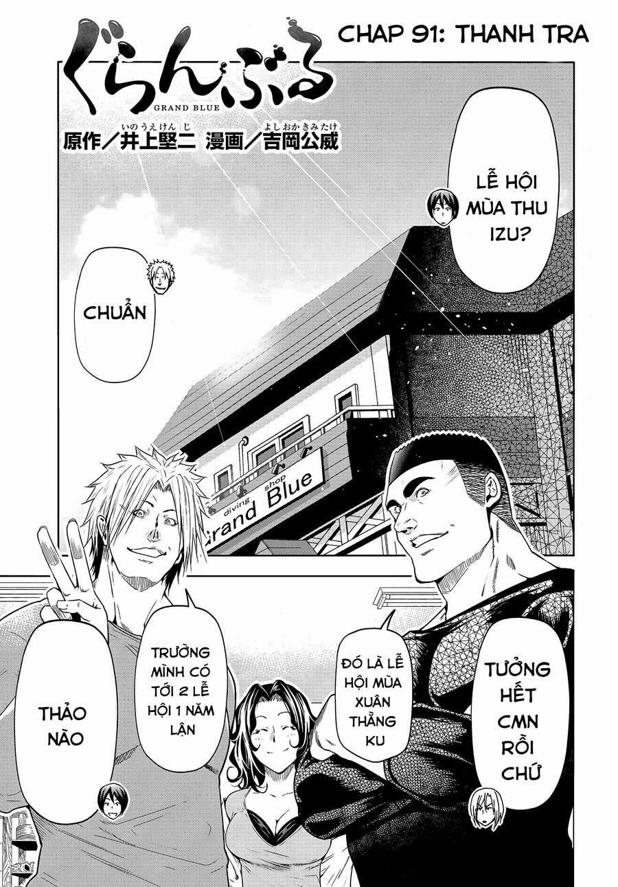 Grand Blue - Cô Gái Thích Lặn Chapter 91 trang 3