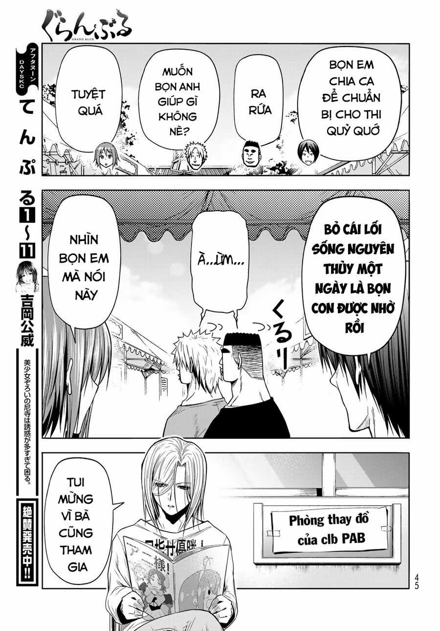 Grand Blue - Cô Gái Thích Lặn Chapter 93 trang 18