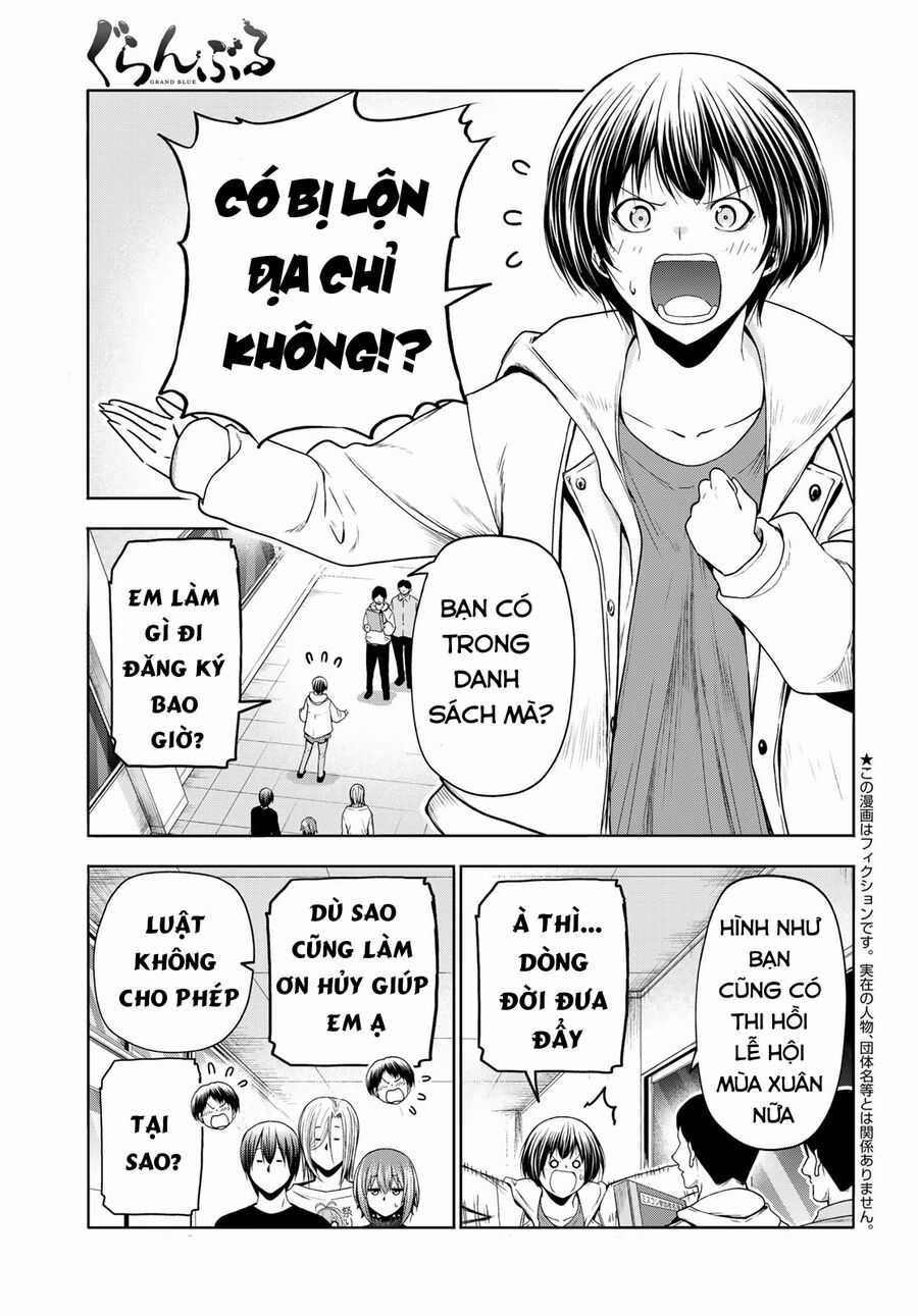 Grand Blue - Cô Gái Thích Lặn Chapter 93 trang 2