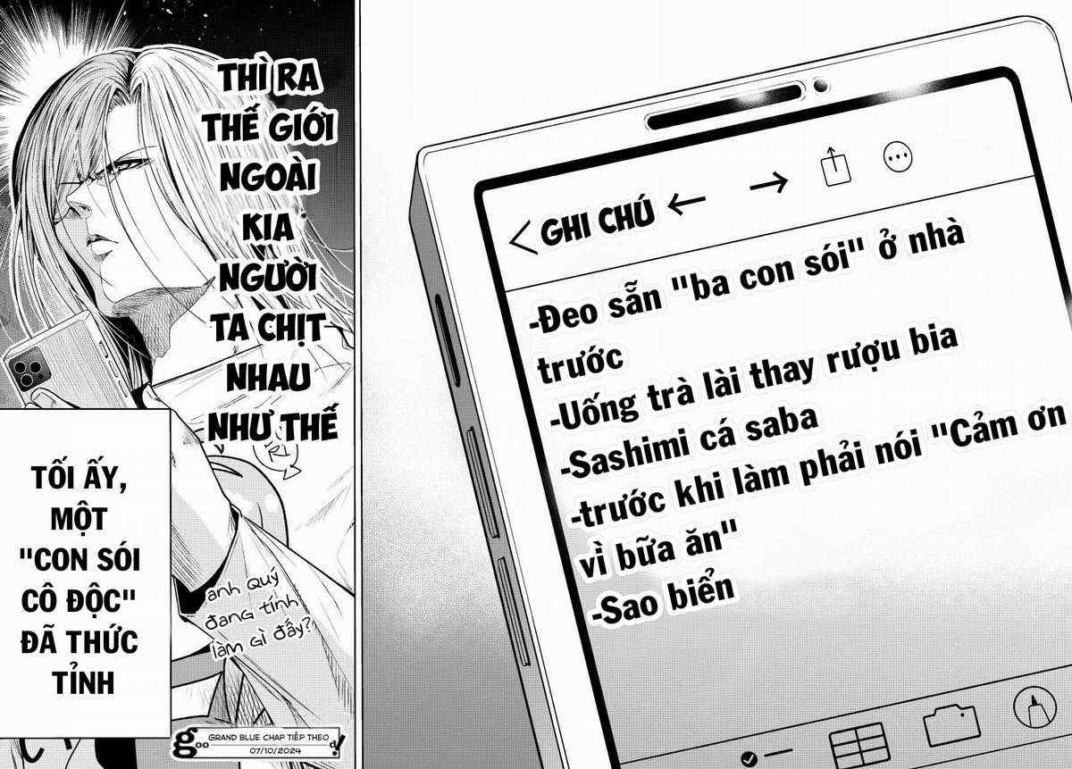 Grand Blue - Cô Gái Thích Lặn Chapter 96 trang 35