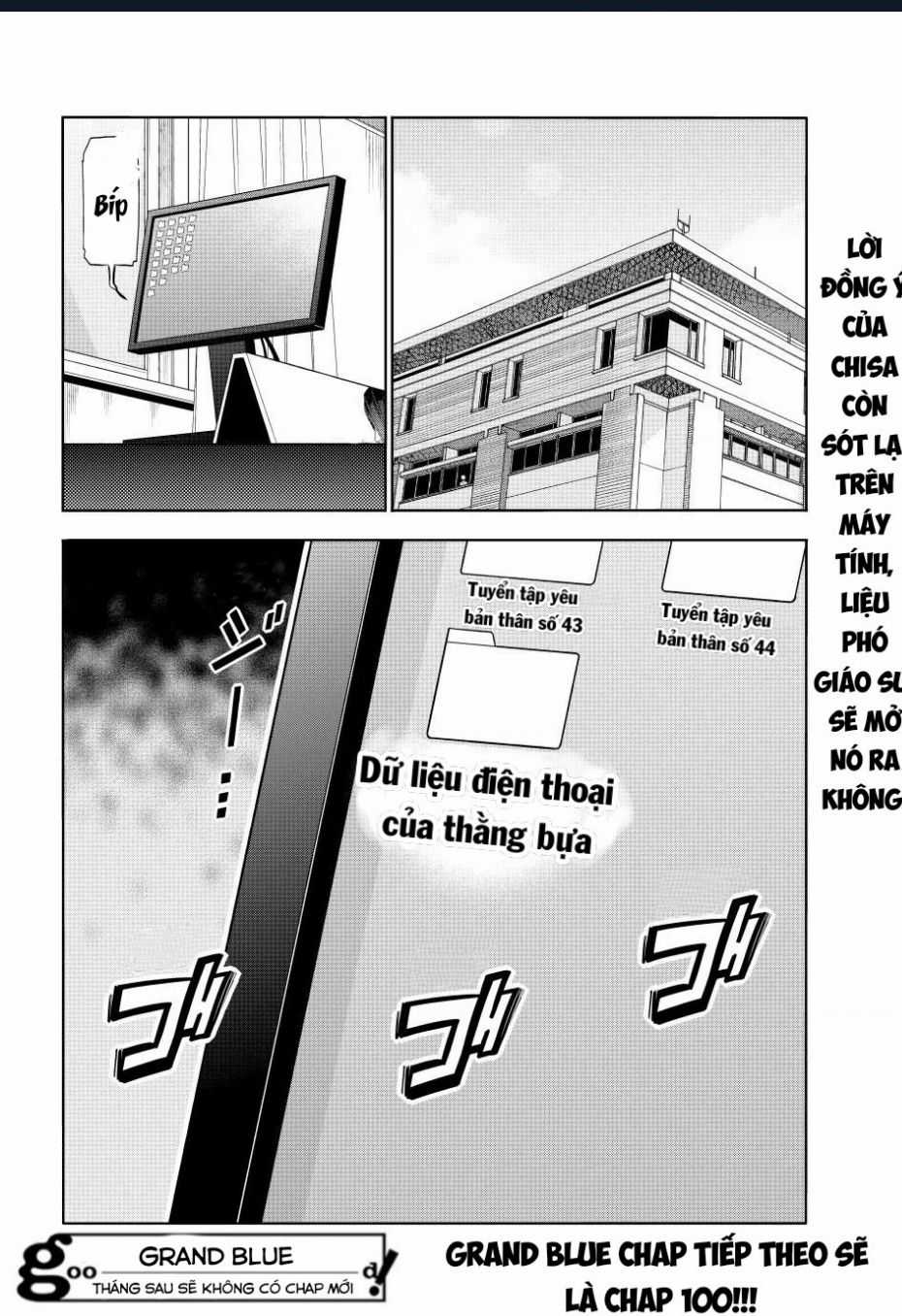 Grand Blue - Cô Gái Thích Lặn Chapter 99 trang 36