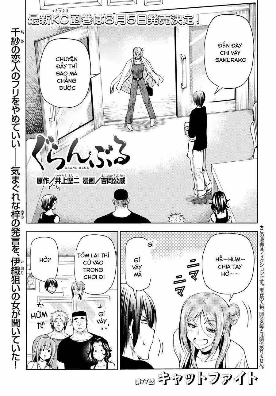 Grand Blue Chapter 77 trang 2