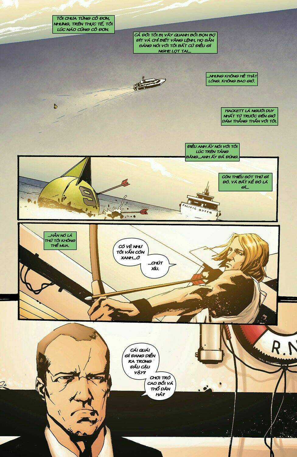 GREEN ARROW: YEAR ONE Chapter 1 trang 12