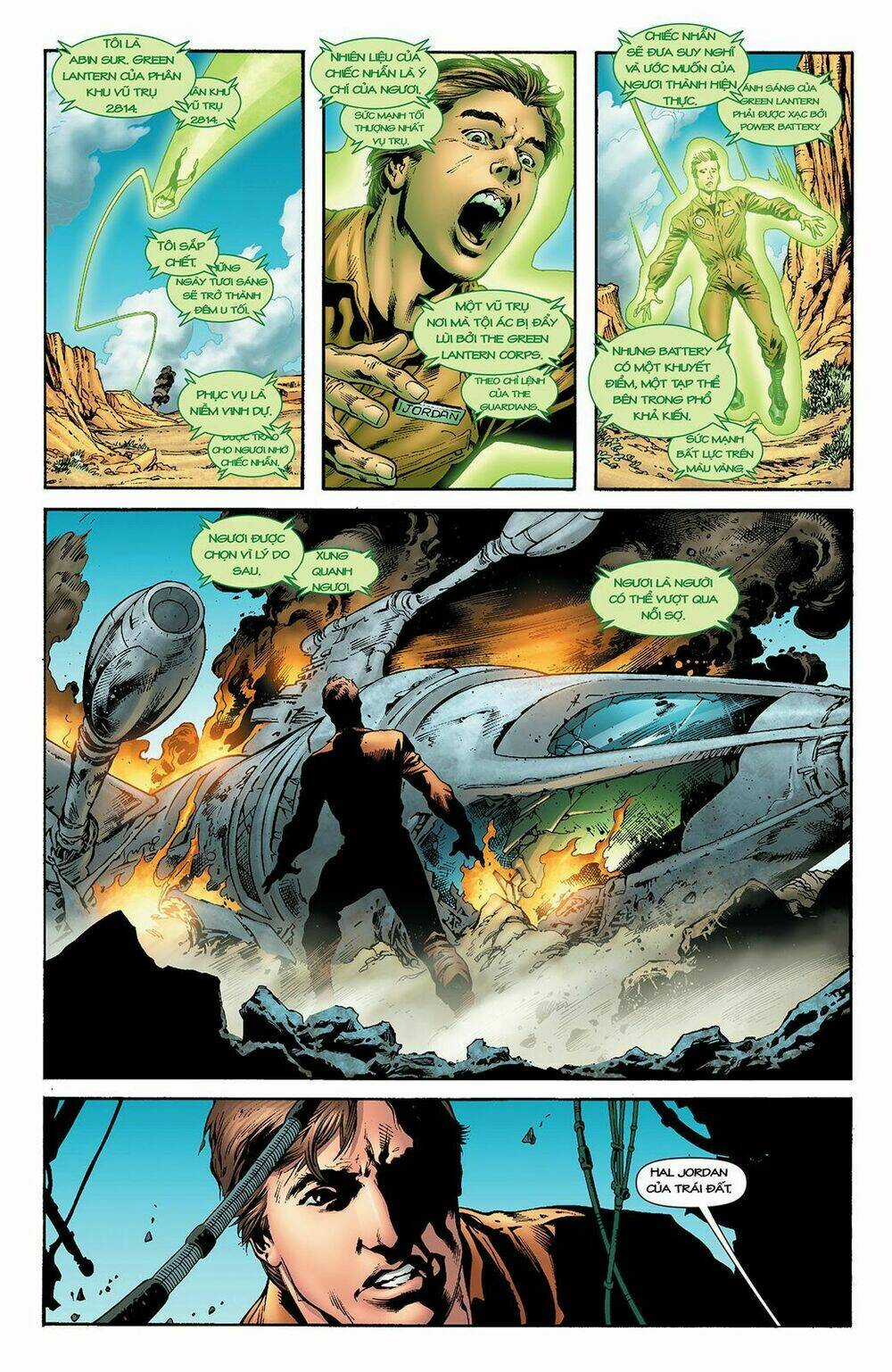 GREEN LANTERN: SECRET ORIGIN Chapter 2 trang 13