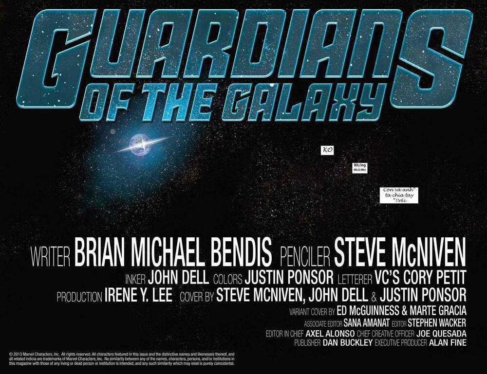 Guardians Of The Galaxy V3 2013 Chapter 1.1 trang 3