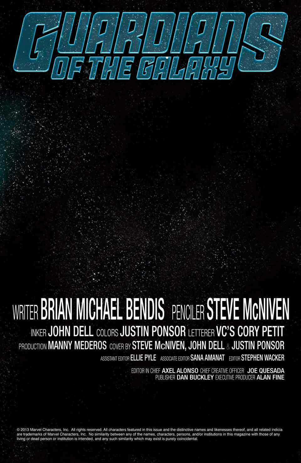 Guardians Of The Galaxy V3 2013 Chapter 1 trang 2