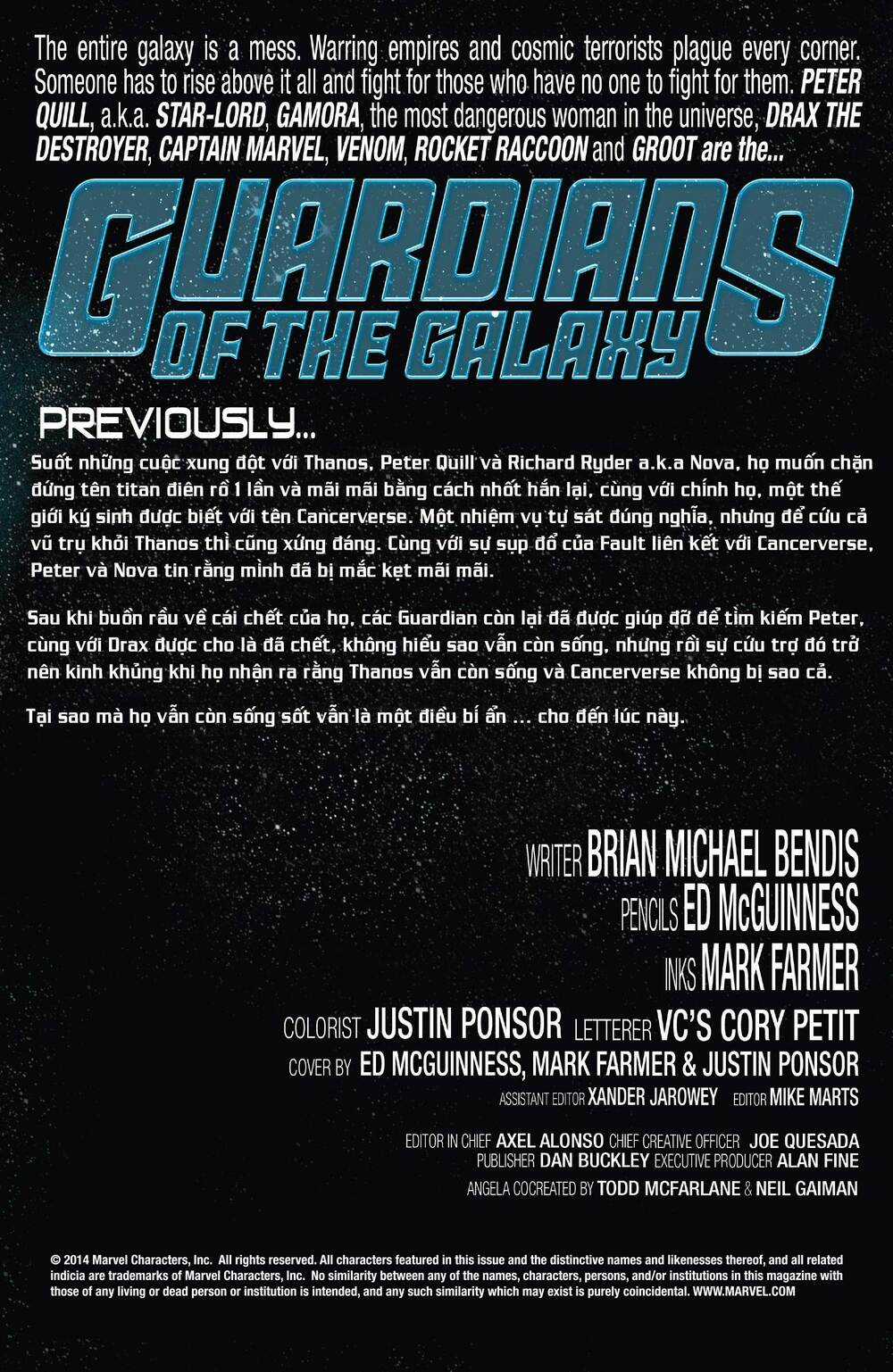 Guardians Of The Galaxy V3 2013 Chapter 18 trang 2
