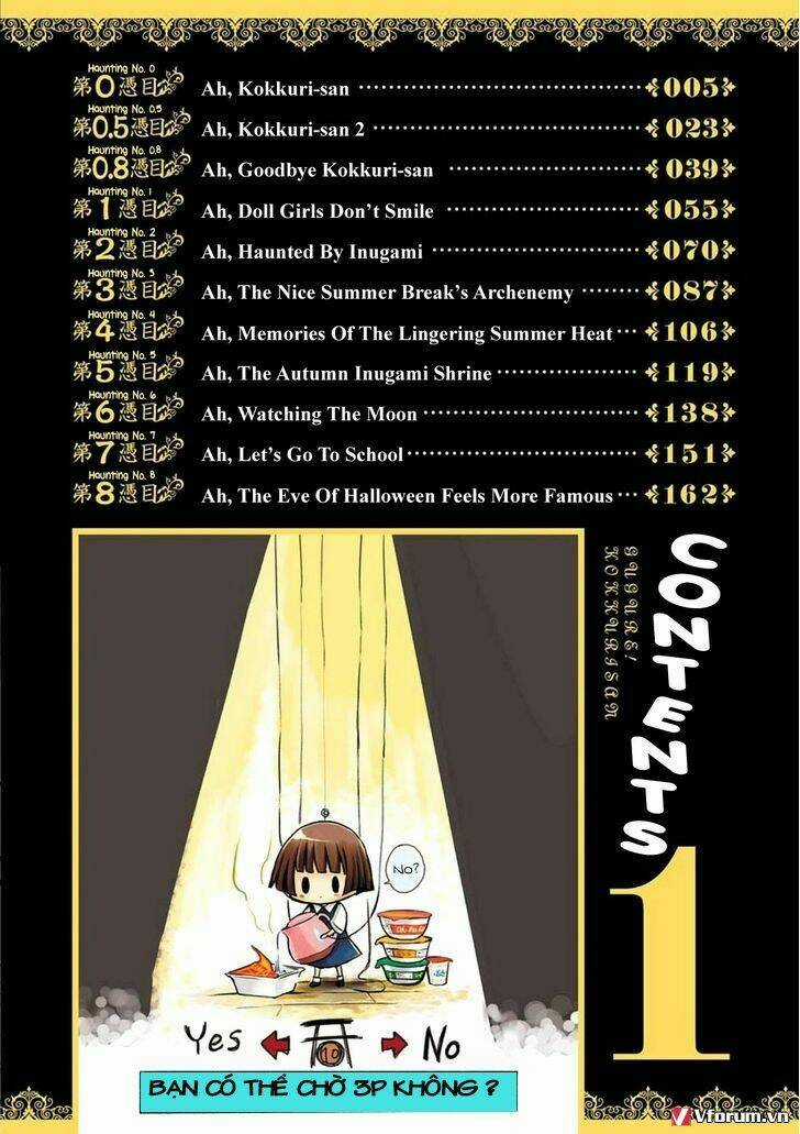 Gugure Kokkuri-san Chapter 0.5 trang 4