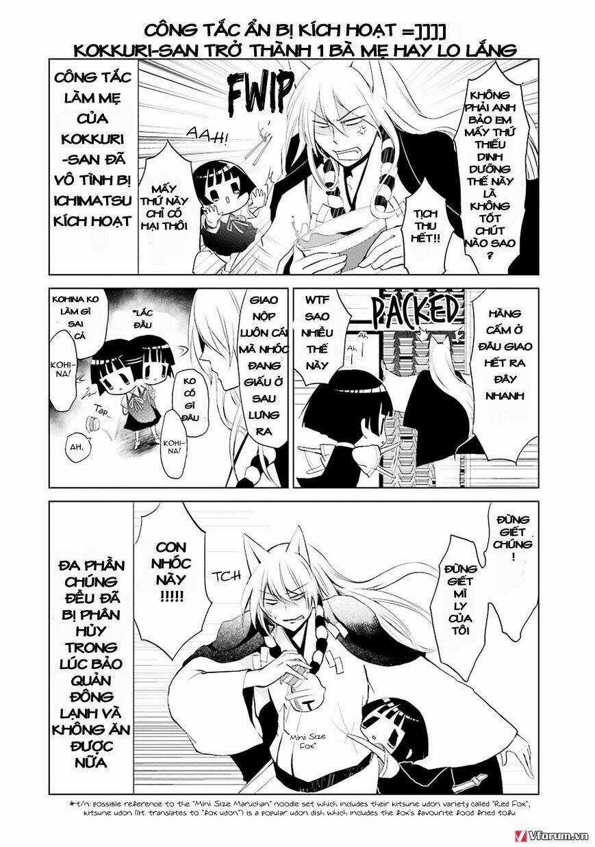 Gugure Kokkuri-san Chapter 0.8 trang 9