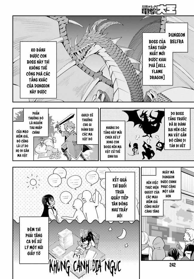 Guild No Uketsukejou Desu Ga, Zangyou Wa Iya Nanode Boss Wo Solo Toubatsu Shiyou To Omoimasu Chapter 1 trang 18