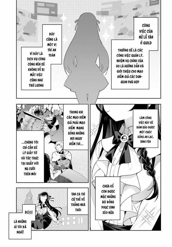Guild No Uketsukejou Desu Ga, Zangyou Wa Iya Nanode Boss Wo Solo Toubatsu Shiyou To Omoimasu Chapter 1 trang 2