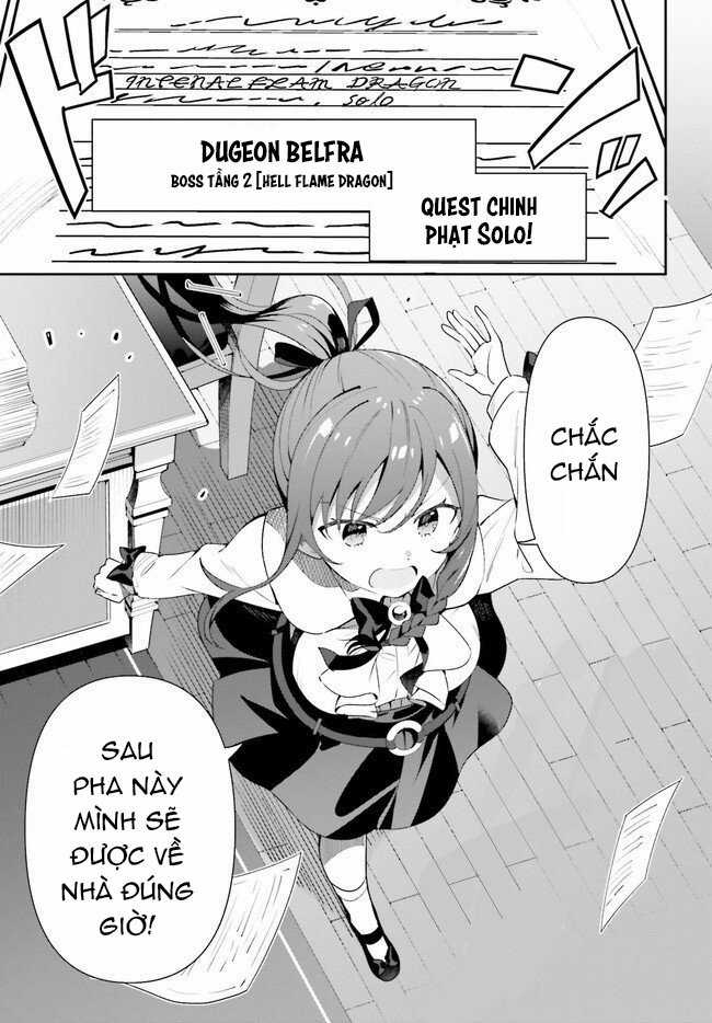Guild No Uketsukejou Desu Ga, Zangyou Wa Iya Nanode Boss Wo Solo Toubatsu Shiyou To Omoimasu Chapter 1 trang 23