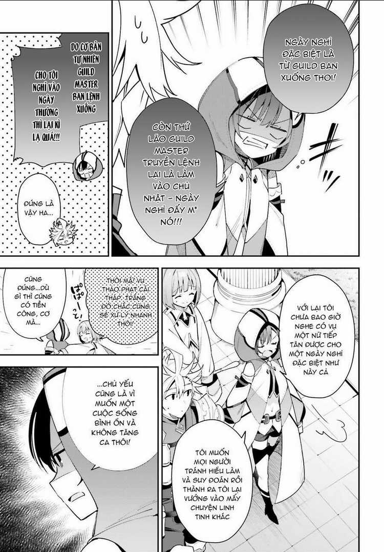 Guild No Uketsukejou Desu Ga, Zangyou Wa Iya Nanode Boss Wo Solo Toubatsu Shiyou To Omoimasu Chapter 11 trang 21
