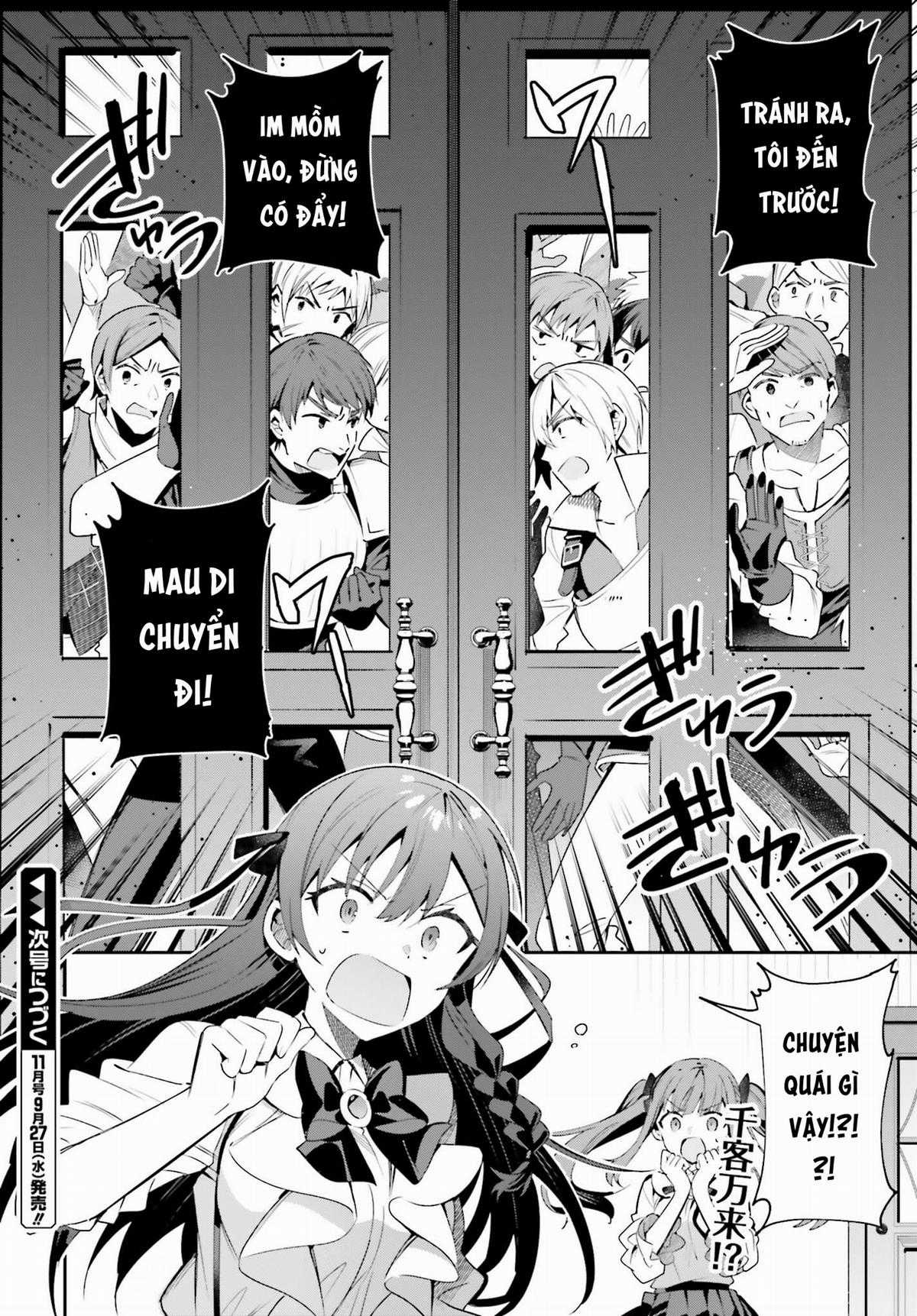 Guild No Uketsukejou Desu Ga, Zangyou Wa Iya Nanode Boss Wo Solo Toubatsu Shiyou To Omoimasu Chapter 24 trang 25