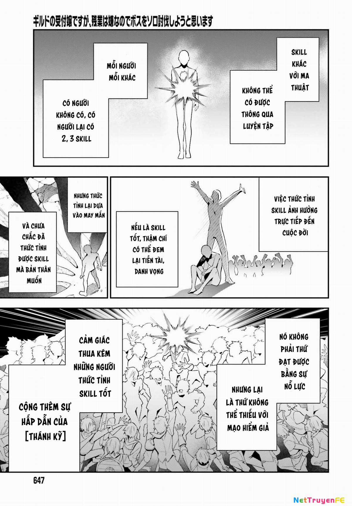 Guild No Uketsukejou Desu Ga, Zangyou Wa Iya Nanode Boss Wo Solo Toubatsu Shiyou To Omoimasu Chapter 25 trang 22