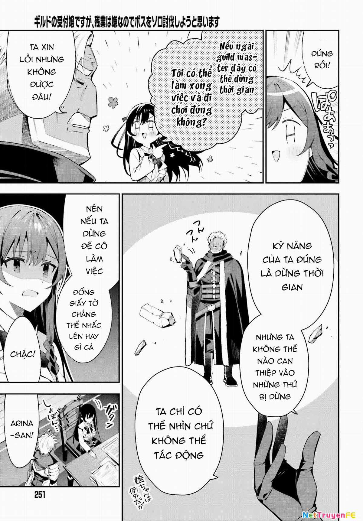 Guild No Uketsukejou Desu Ga, Zangyou Wa Iya Nanode Boss Wo Solo Toubatsu Shiyou To Omoimasu Chapter 26 trang 10