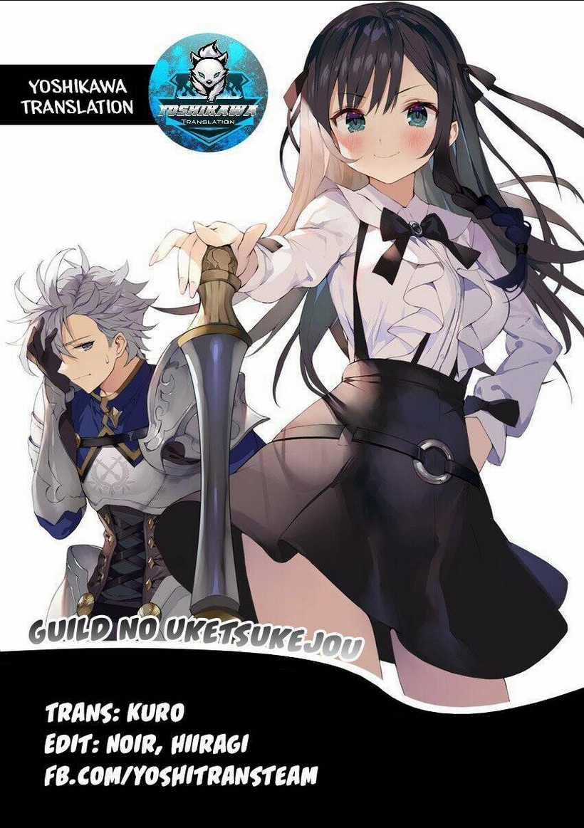 Guild No Uketsukejou Desu Ga, Zangyou Wa Iya Nanode Boss Wo Solo Toubatsu Shiyou To Omoimasu Chapter 4 trang 0