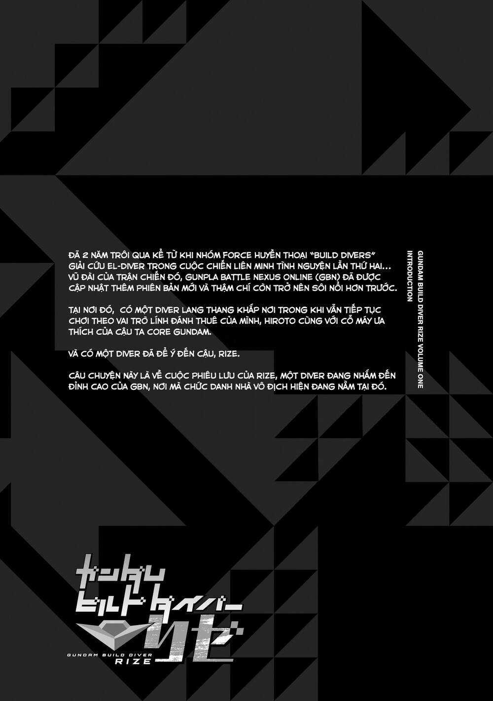 Gundam Build Diver Rize Chapter 1 trang 2