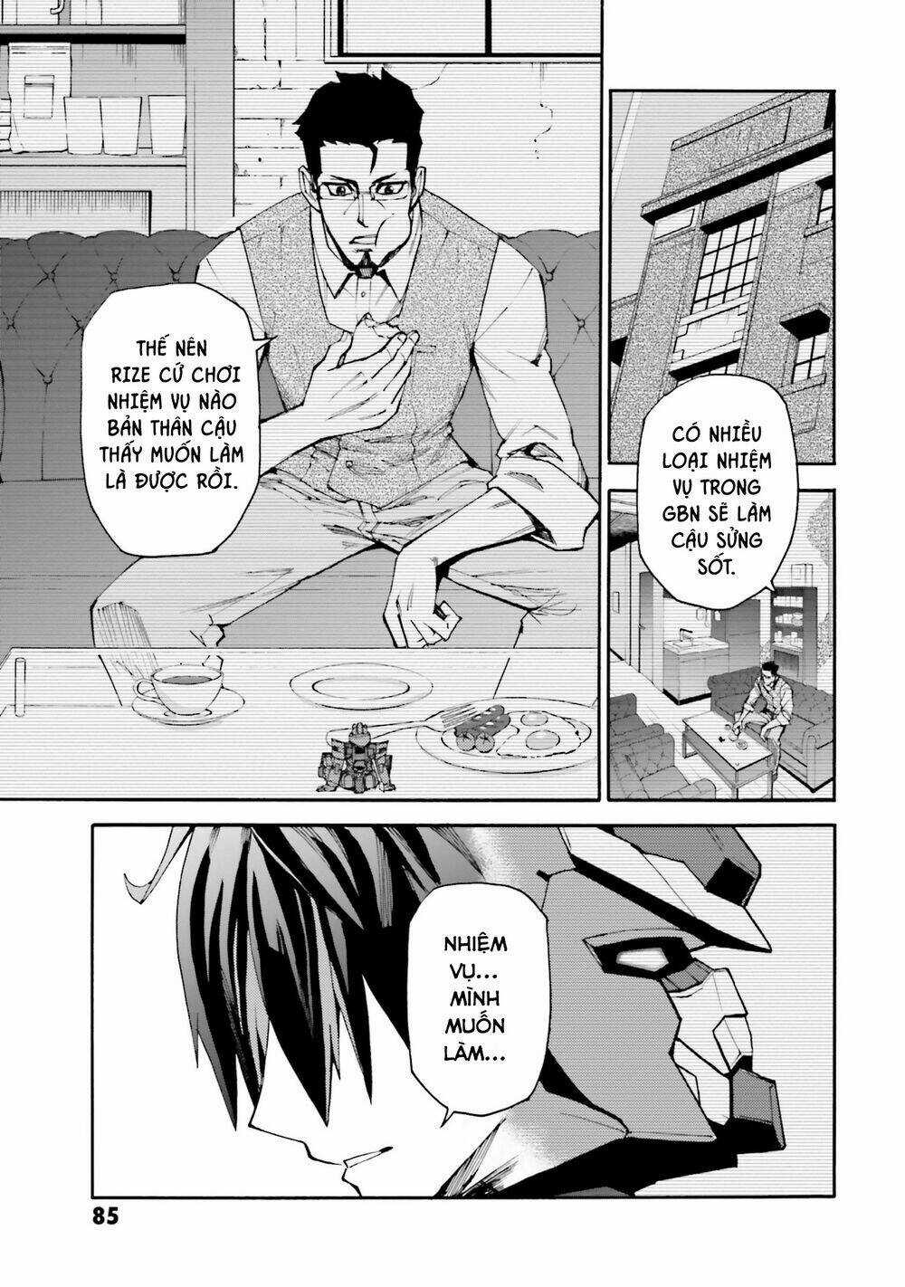 Gundam Build Diver Rize Chapter 3 trang 3
