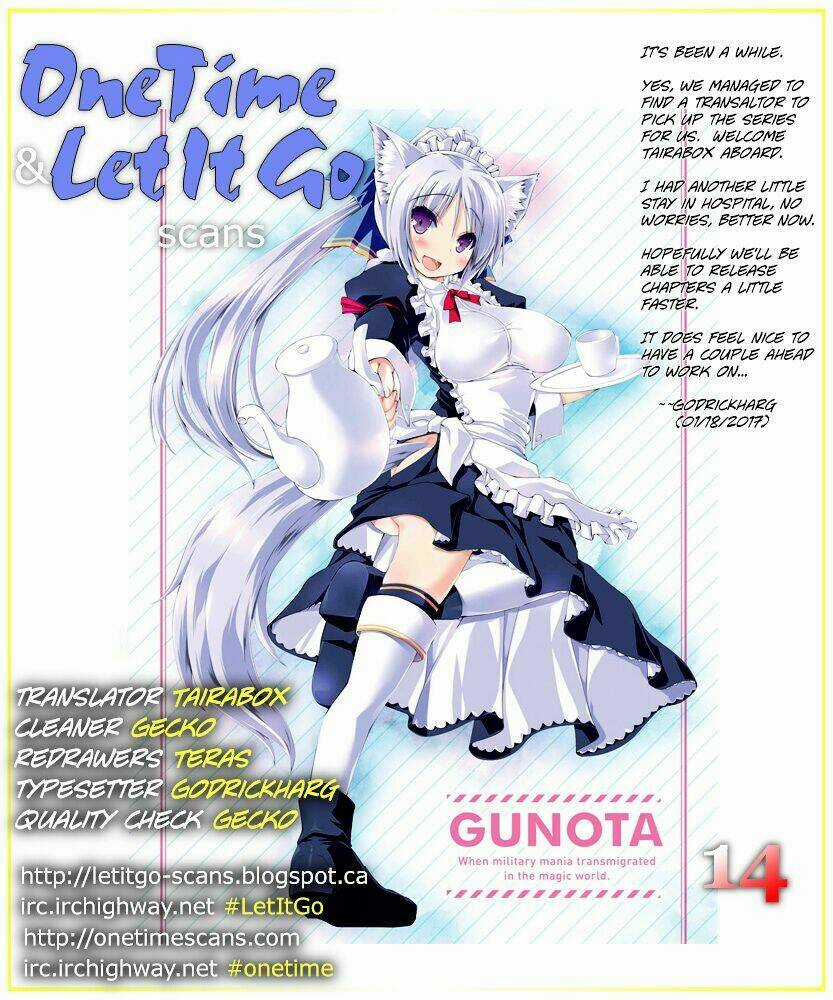 Gunota Ga Mahou Sekai Ni Tensei Shitara Chapter 14 trang 2
