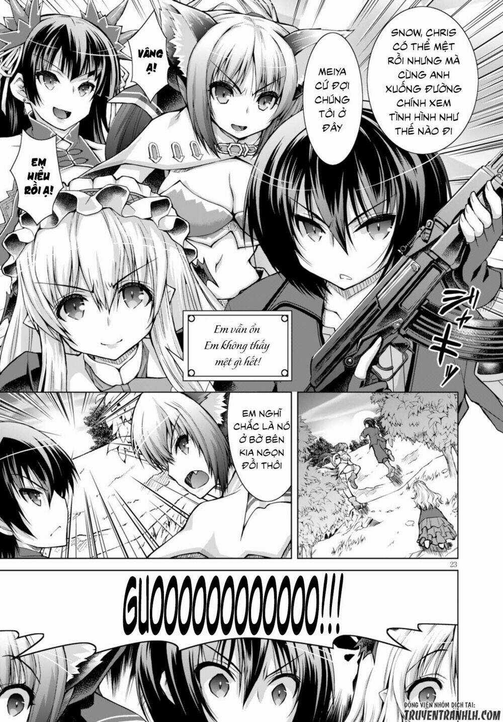 Gunota Ga Mahou Sekai Ni Tensei Shitara Chapter 27 trang 22