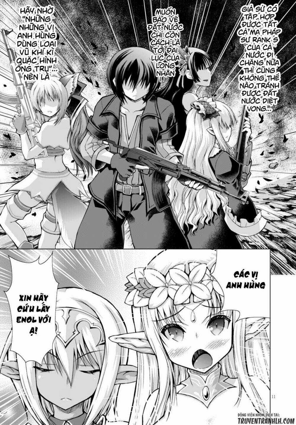 Gunota Ga Mahou Sekai Ni Tensei Shitara Chapter 28 trang 11