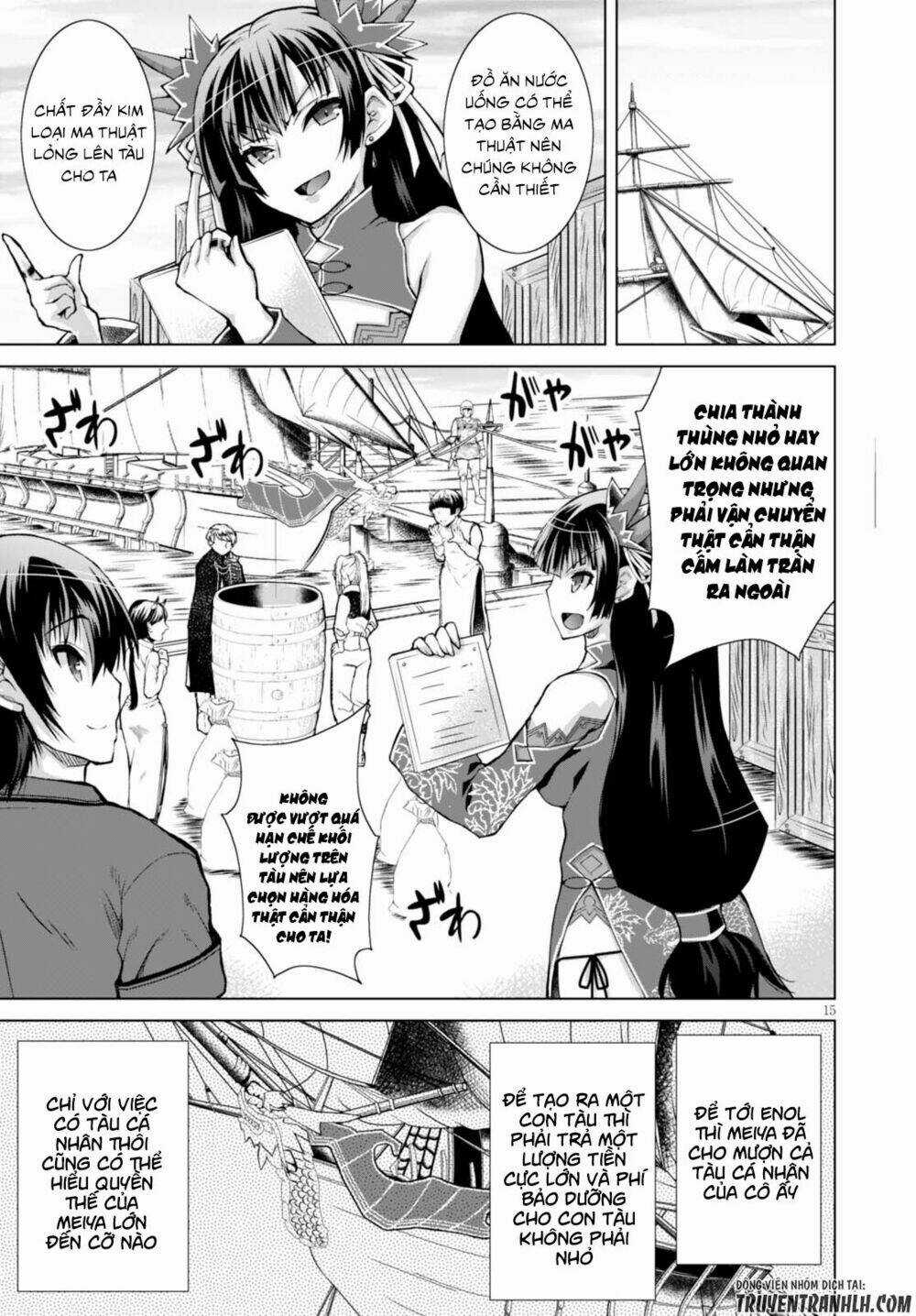 Gunota Ga Mahou Sekai Ni Tensei Shitara Chapter 28 trang 15