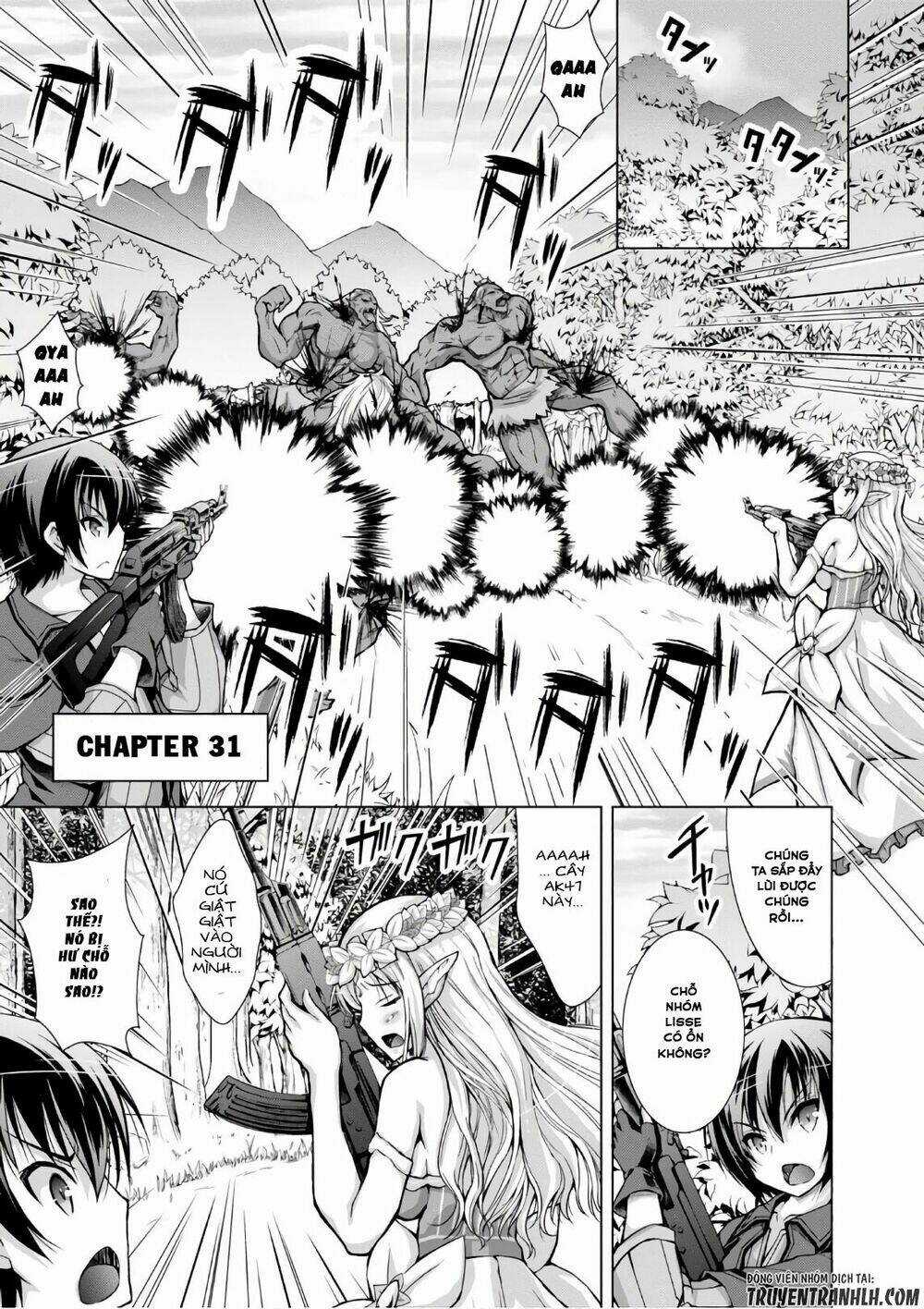 Gunota Ga Mahou Sekai Ni Tensei Shitara Chapter 31 trang 3