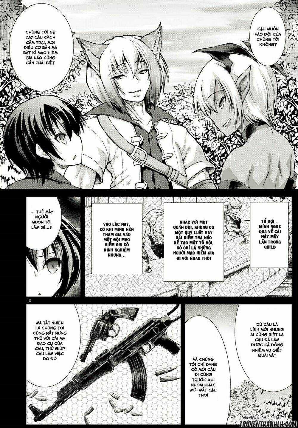 Gunota Ga Mahou Sekai Ni Tensei Shitara Chapter 34 trang 12