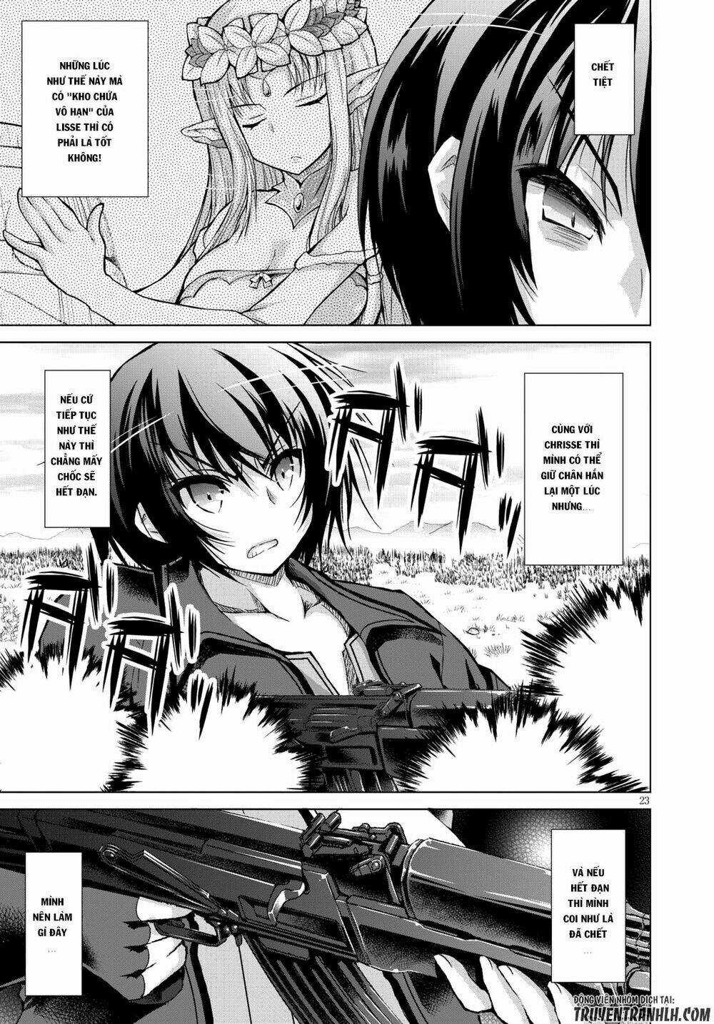 Gunota Ga Mahou Sekai Ni Tensei Shitara Chapter 35 trang 23