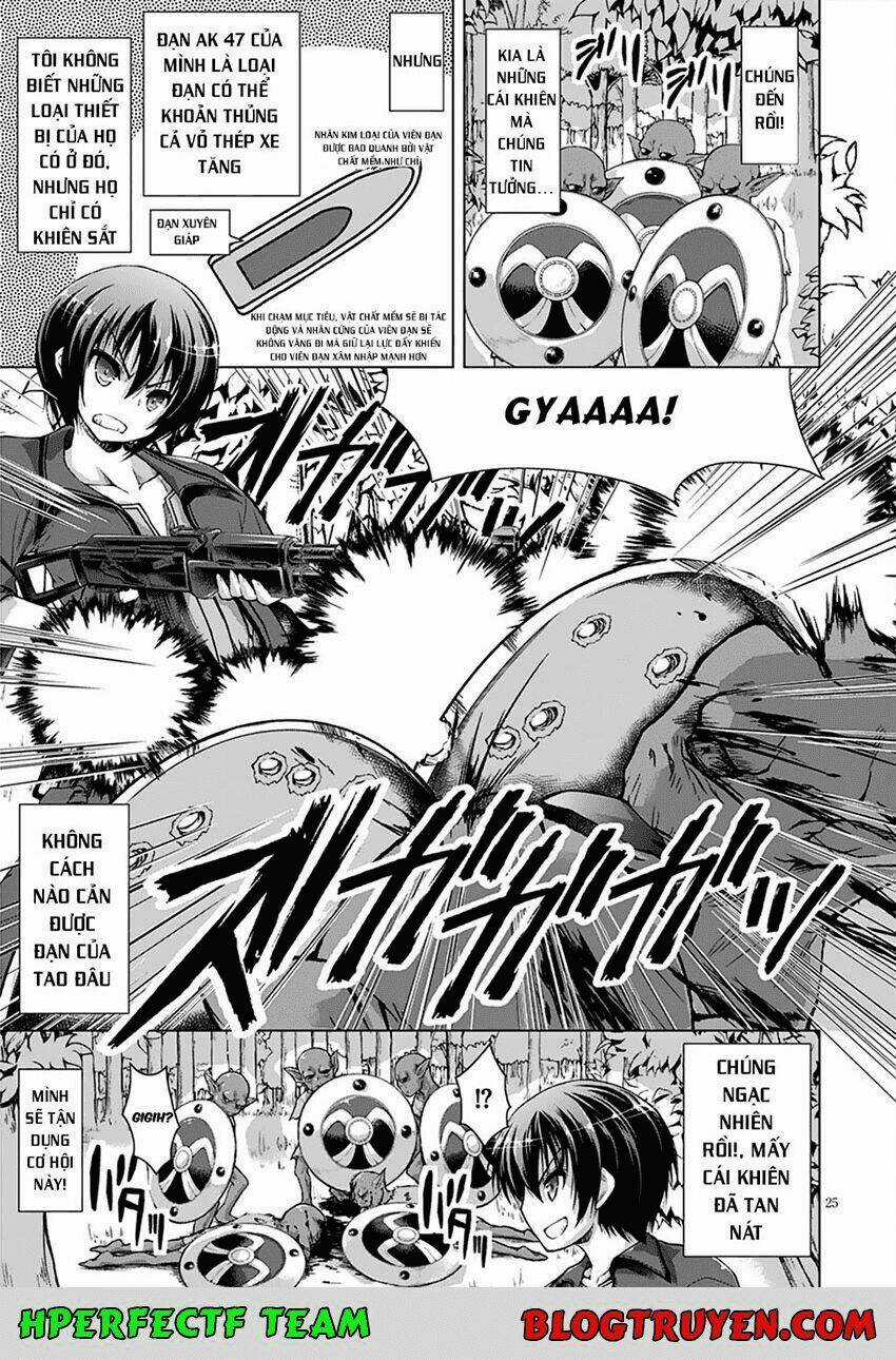 Gunota Ga Mahou Sekai Ni Tensei Shitara Chapter 8 trang 25