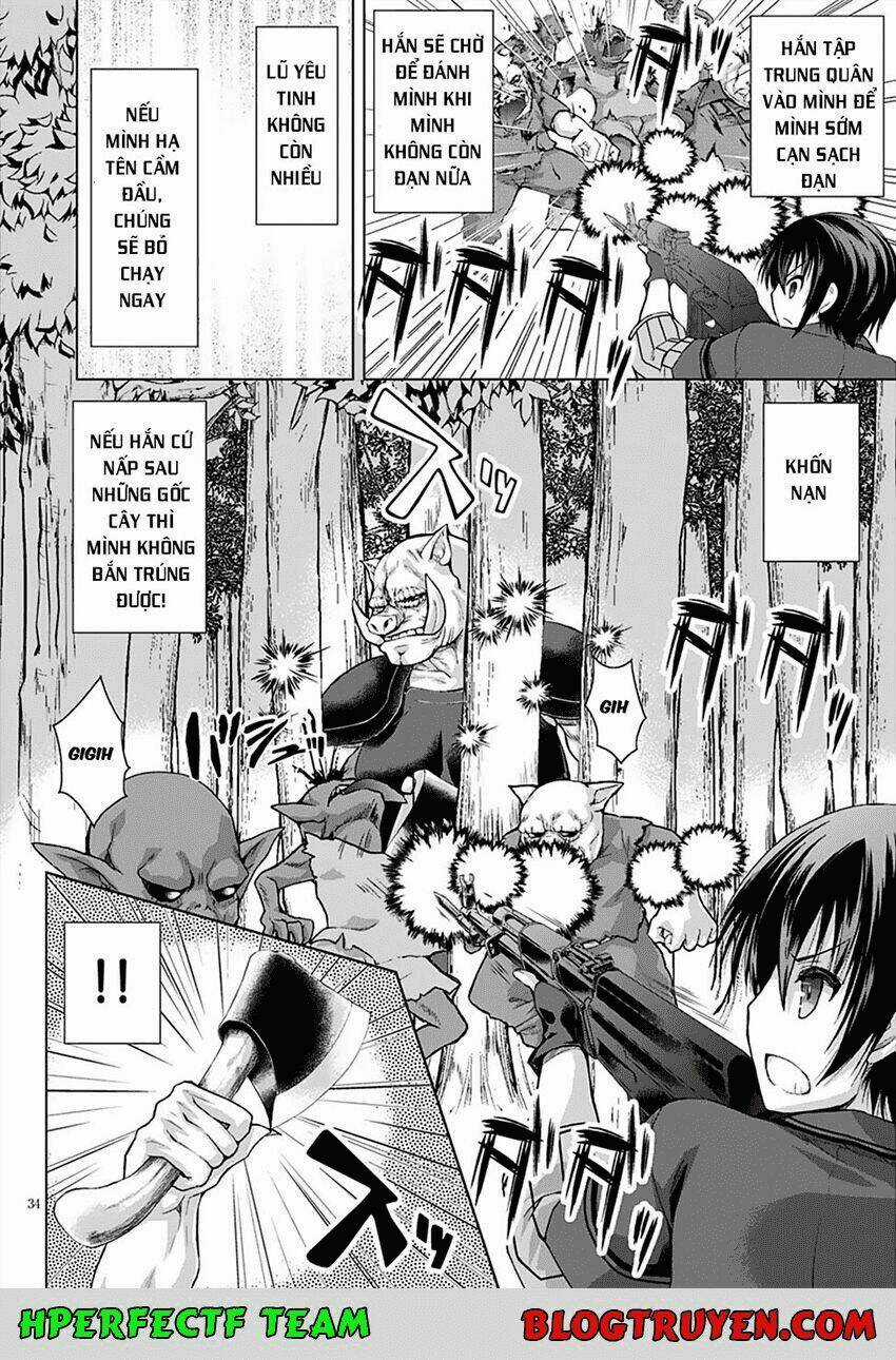 Gunota Ga Mahou Sekai Ni Tensei Shitara Chapter 8 trang 33