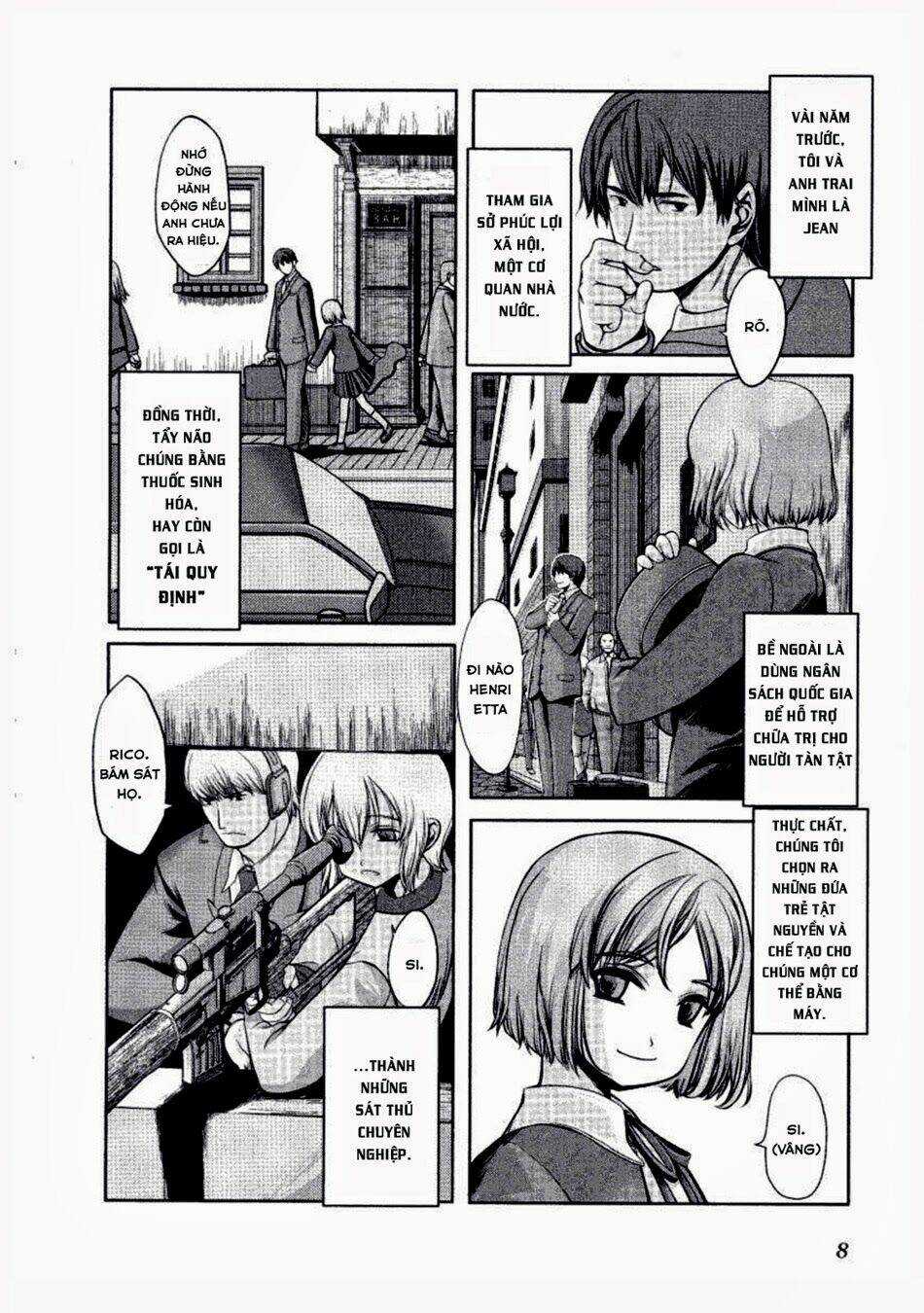 Gunslinger Girl Chapter 1 trang 9