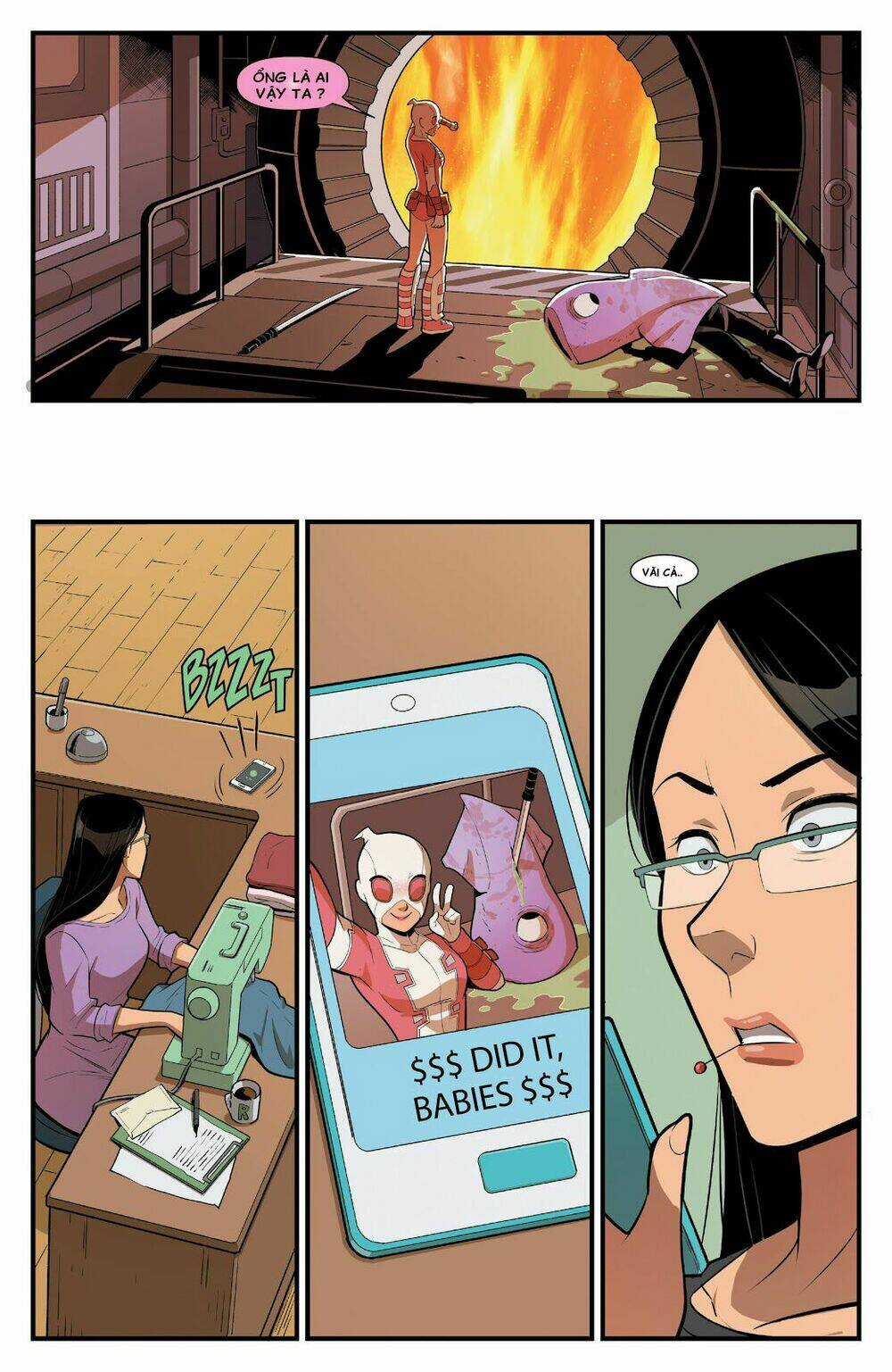Gwenpool Siêu Phàm Chapter 1 trang 16